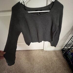 Cropped sweater